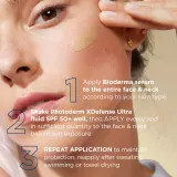 Bioderma Photoderm XDefense Tinted - Защитный тонизирующий флюид для лица SPF 50+, 40 мл, оттенок 02 Light — фото 5