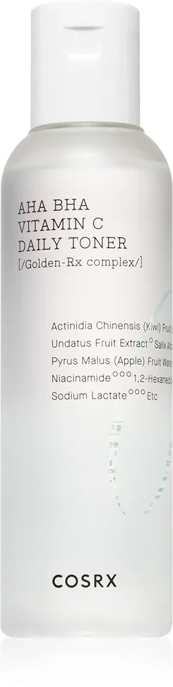 Cosrx Refresh AHA/BHA Vitamin C - Ревитализирующий тоник с эффектом отшелушивания, 150 мл