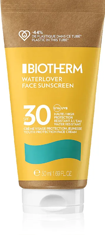 Biotherm Waterlover Face Sunscreen SPF 30 - Крем для загара лица SPF 30, 50 мл