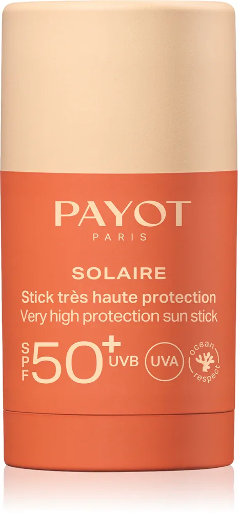 Payot Solaire Stick Tres Haute Protection SPF 50+ - Солнцезащитный стик SPF 50+, 15 г