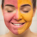 Маска для лица Almara Soap Face Green Clay Turmeric очищающая, с зелёной глиной и куркумой, для жирной кожи, 20 г — фото 2