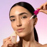 Coco & Eve Sunny Honey Bronzing Face Drops - Капли для лица для автозагара, 30 мл, оттенок Dark Tan (new) — фото 5