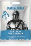 Тканевая маска для лица Mad Beauty Star Wars Mandalorian увлажняющая, серебристая, 25 мл — фото 1