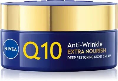 NIVEA Q10 Power - Питательный ночной крем против морщин, 50 мл