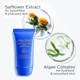 Shiseido Expert Sun Protector Cream SPF 30 - Водостойкий крем для загара SPF 30 для лица, 50 мл — фото 3