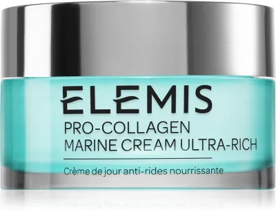 Elemis Pro-Collagen Marine Cream Ultra-Rich - Питательный крем для лица против морщин, 50 мл