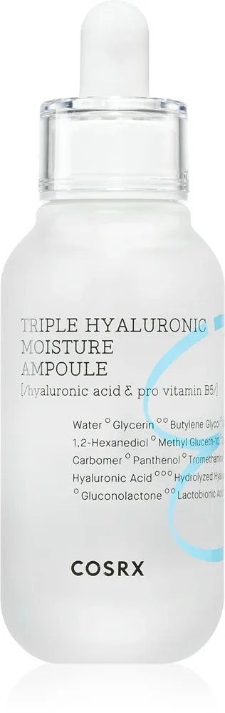 Cosrx Hydrium Triple Hyaluronic - Интенсивная увлажняющая сыворотка для лица с гиалуроновой кислотой, 40 мл