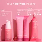 Caudalie VinoHydra Gel Moisturizer - Увлажняющий гель для комбинированной кожи, 60 мл — фото 7