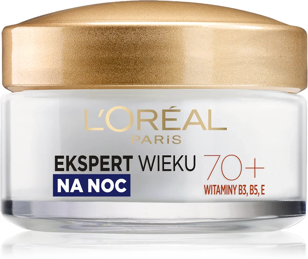 L’Oreal Paris Ekspert wieku 70+ - Питательный ночной крем против морщин, 50 мл