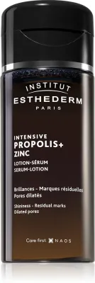 Institut Esthederm Intensive Propolis+ Lotion-Serum - Очищающий тоник для регуляции себума и сужения пор с цинком, 130 мл