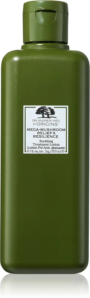 Origins Dr. Andrew Weil for Origins Mega-Mushroom Relief & Resilience Soothing Treatment Lotion - в контексте того, что это тоник для лица: смягчающий и успокаивающий тоник для лица