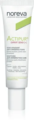 Noreva Actipur Soothing Anti-Imperfection Care - Крем против несовершенств, 30 мл
