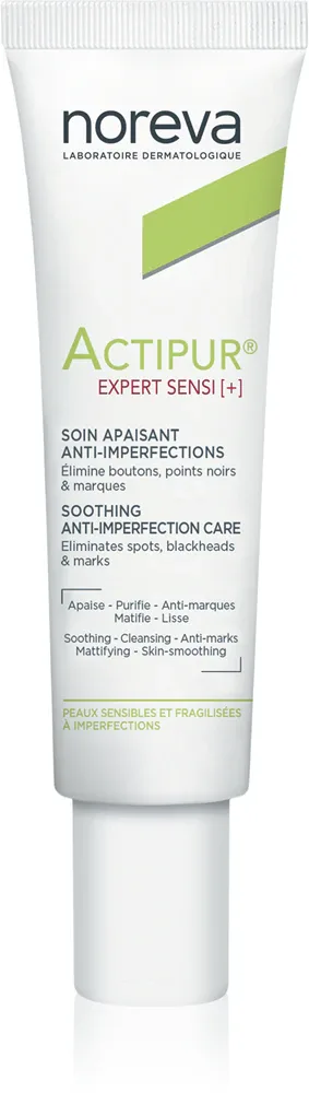 Noreva Actipur Soothing Anti-Imperfection Care - Крем против несовершенств, 30 мл