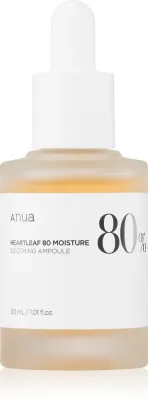 Anua Heartleaf 80% Moisture Ampoule - Ампулы для интенсивного восстановления кожи с успокаивающим действием, 30 мл