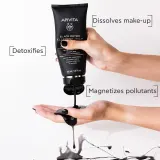 Apivita Cleansing Black Detox Cleansing Gel - Очищающий гель с углем для лица и области вокруг глаз — фото 2