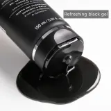 Apivita Cleansing Black Detox Cleansing Gel - Очищающий гель с углем для лица и области вокруг глаз — фото 7