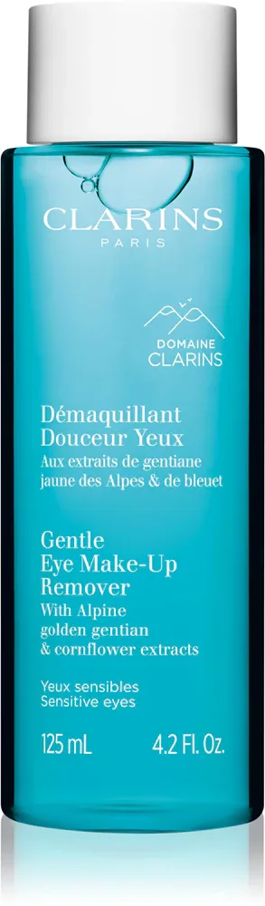 Средство для снятия макияжа с глаз Clarins Gentle Eye Make-Up Remover для чувствительных глаз, 125 мл