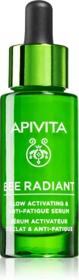 Apivita Bee Radiant Serum - Сыворотка для лица, увлажняющая и осветляющая, против старения кожи, 30 мл