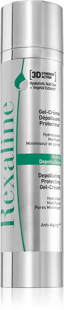 Rexaline 3D Hydra-DepolluSkin - Крем-гель с защитным детокс-эффектом, 50 мл