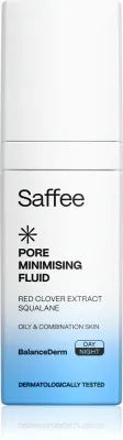 Saffee BalanceDerm Pore Minimising Fluid - Крем для лица, сужающий поры для жирной и комбинированной кожи, 30 мл