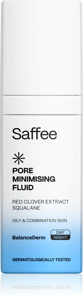 Saffee BalanceDerm Pore Minimising Fluid - Крем для лица, сужающий поры для жирной и комбинированной кожи, 30 мл