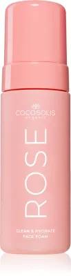 COCOSOLIS ROSE Clean & Hydrate Face Foam - Очищающая пенка для лица с увлажняющим действием, 150 мл