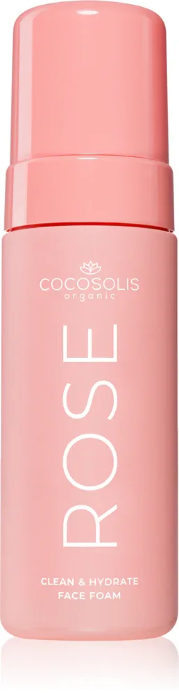 COCOSOLIS ROSE Clean & Hydrate Face Foam - Очищающая пенка для лица с увлажняющим действием, 150 мл
