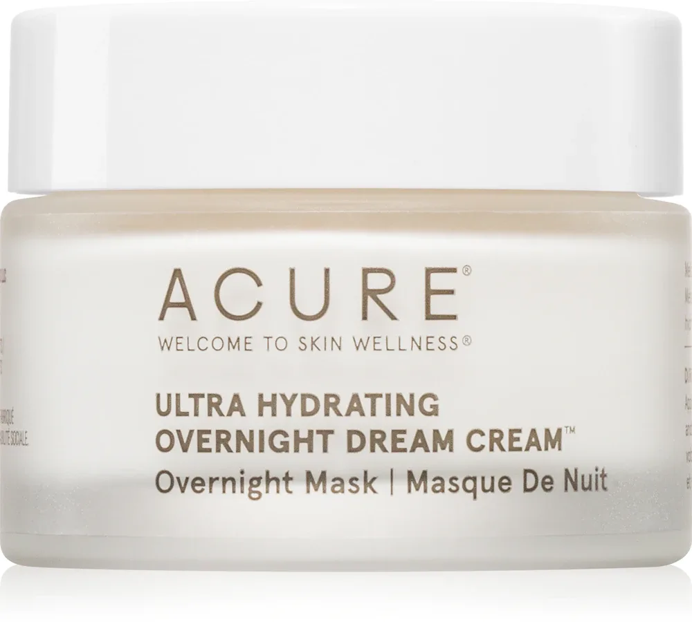 ACURE Ultra Hydrating - Увлажняющий крем и маска для лица на ночь, 50 мл