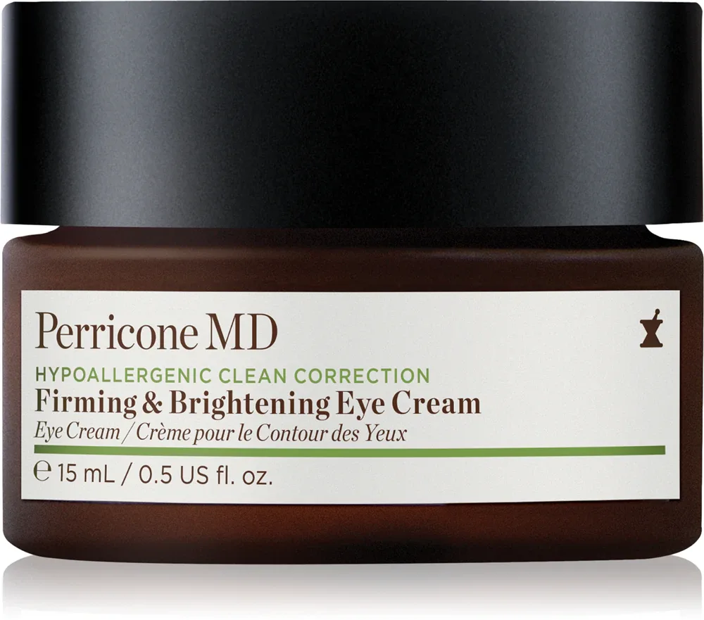 Perricone MD Hypoallergenic Clean Correction Eye Cream - Уход за кожей вокруг глаз: увлажняющий и осветляющий крем для глаз и век, уменьшающий темные круги, 15 мл