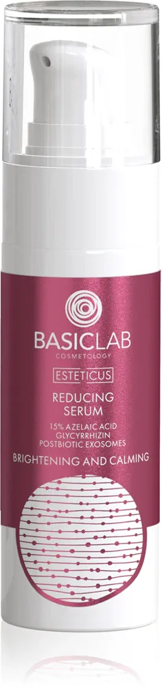 BasicLab Cosmetology Esteticus - Сыворотка для сужения сосудов и уменьшения покраснений кожи 15% Azelaic Acid, 30 мл