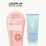 flormar Glow Up Sun Base SPF 50 - Эмульсия для загара с осветляющим эффектом, 40 мл — фото 3