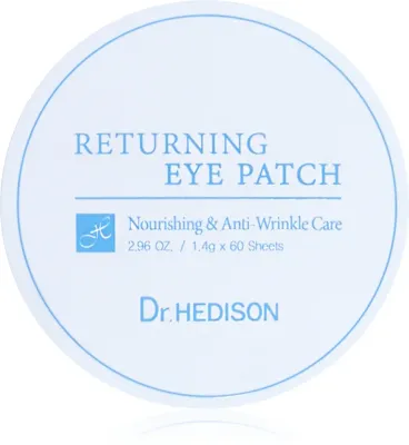 Dr. HEDISON Nourishing & Anti-Wrinkle Care - Гидрогелевая маска для глаз против темных кругов, 60 шт