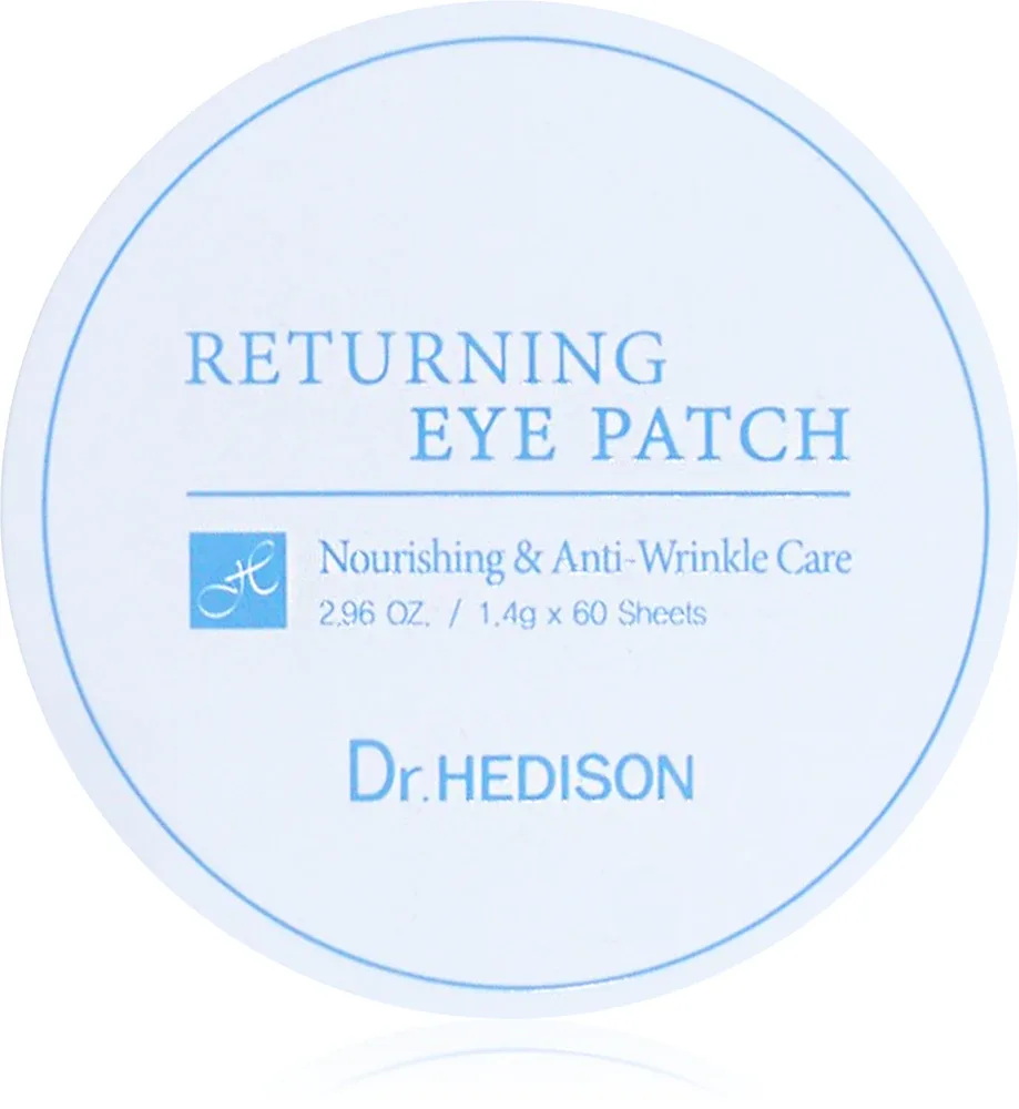 Dr. HEDISON Nourishing & Anti-Wrinkle Care - Гидрогелевая маска для глаз против темных кругов, 60 шт