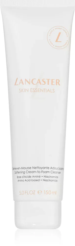 Lancaster Skin Essentials Softening Cream to Foam Cleanser - Пенка для очищения кожи, 150 мл