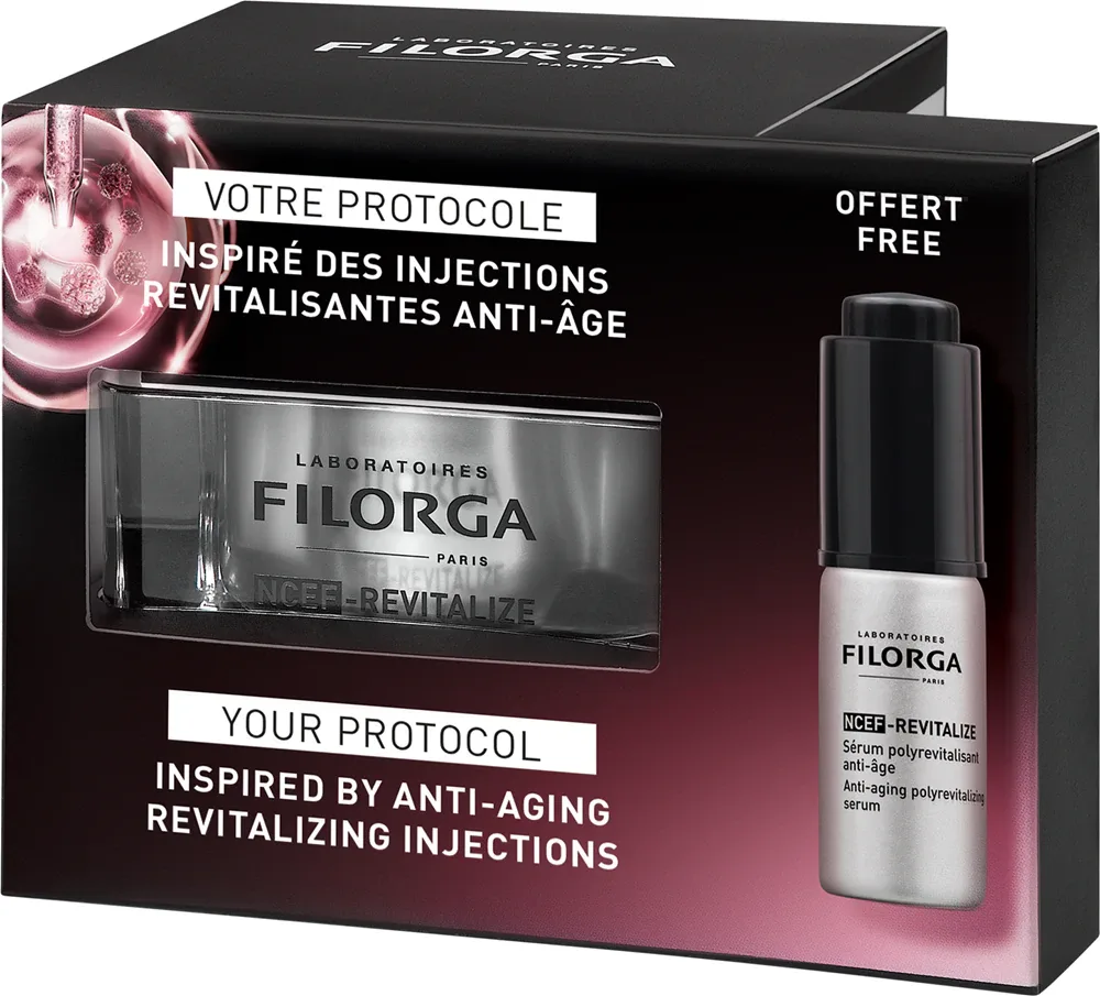 FILORGA GIFTSET NCEF-REVITALIZE - Подарочный набор для зрелой кожи, 2 шт