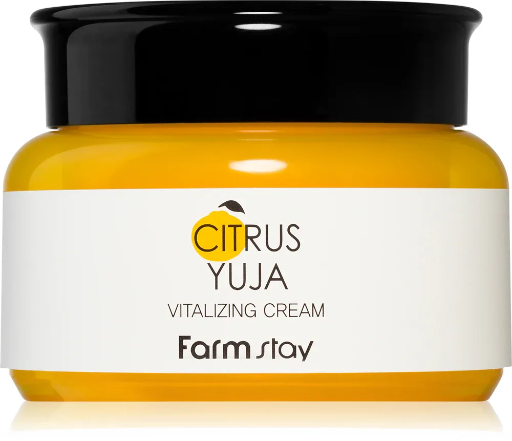 Farmstay Citrus Yuja - Крем для лица Revitalizing Face Cream, 100 г