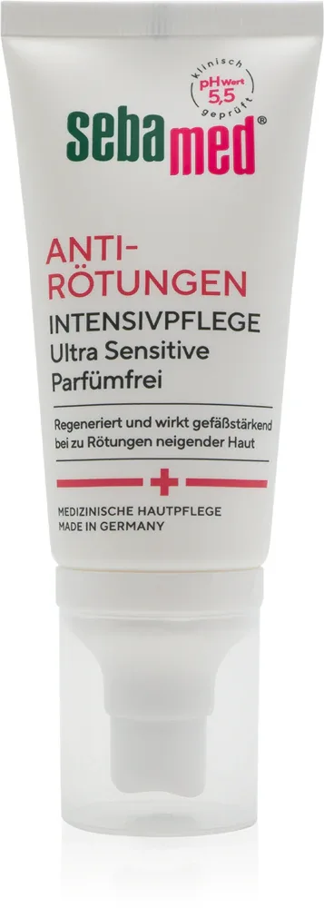 Sebamed Anti-Redness - Крем глубокого восстановления для чувствительной и раздраженной кожи, 50 мл