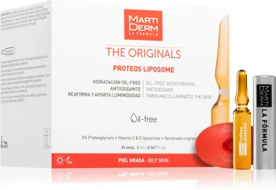 MartiDerm The Originals Proteos Liposome - Мультикоррекционный уход против старения в ампулах, 30 мл