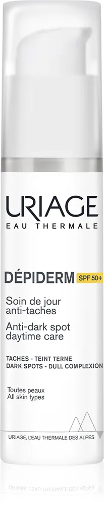 Uriage Depiderm Anti-dark Spot Daytime Care - Охранный крем на день предотвращает пигментные пятна SPF 50+, 30 мл