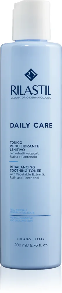 Rilastil Daily Care - Тоник очищающий и успокаивающий, 200 мл