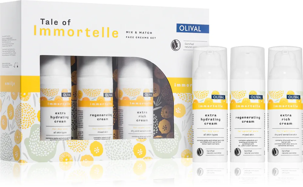 Olival Immortelle - Подарочный набор для красивой кожи