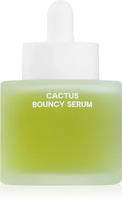 WHAMISA Cactus Bouncy Serum - Сыворотка интенсивного увлажнения для упругости кожи, 52 мл