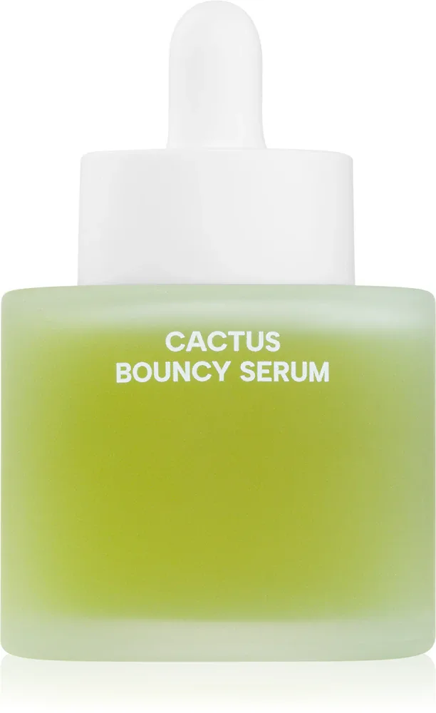WHAMISA Cactus Bouncy Serum - Сыворотка интенсивного увлажнения для упругости кожи, 52 мл