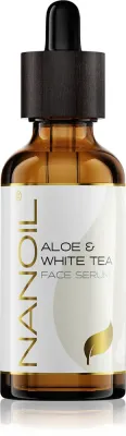 Nanoil Aloe & White Tea - Сыворотка для лица с алоэ и белым чаем, 50 мл