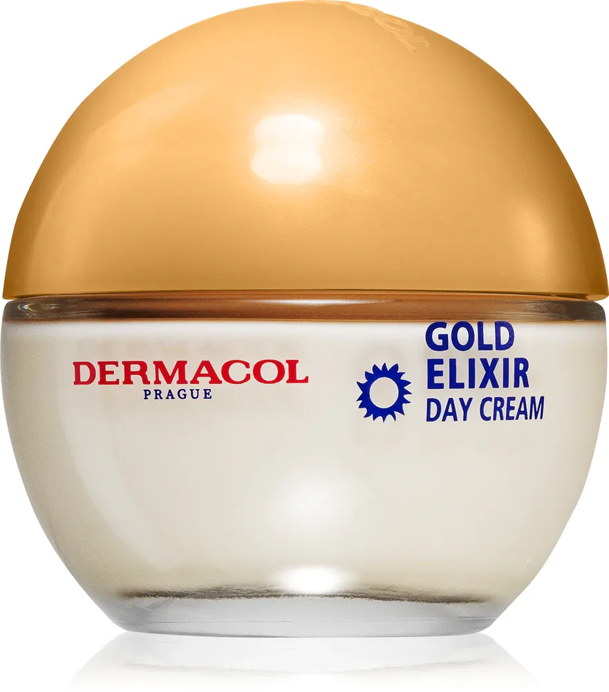 Dermacol Gold Elixir - Омолаживающий дневной крем с кавиаром, 50 мл