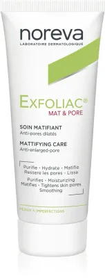 Noreva Exfoliac Mattifying Care - Уход за проблемной кожей - матирующий крем, 30 мл