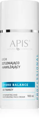 Apis Natural Cosmetics Hydro Balance Professional - Крем для лица, увлажняющий и тонизирующий, против старения, 100 мл