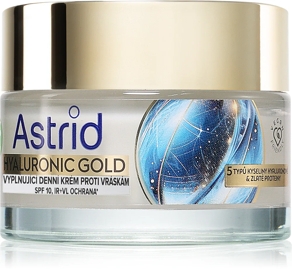 Astrid Hyaluronic Gold - Крем для лица, заполняющий морщины