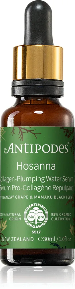 Antipodes Hosanna H₂O Intensive Skin-Plumping Serum - Сыворотка интенсивного увлажнения для лица, 30 мл