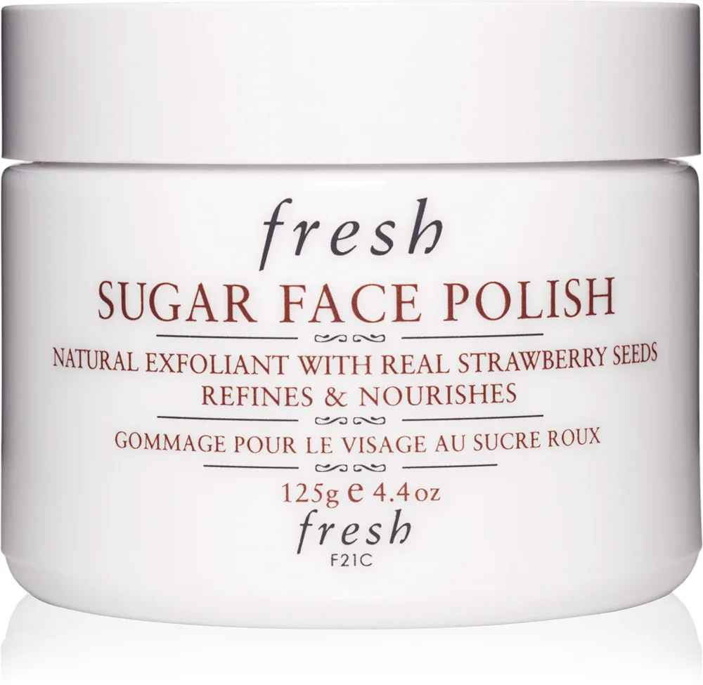 fresh Sugar Face Polish - Пилинг сахарный для лица, 125 г